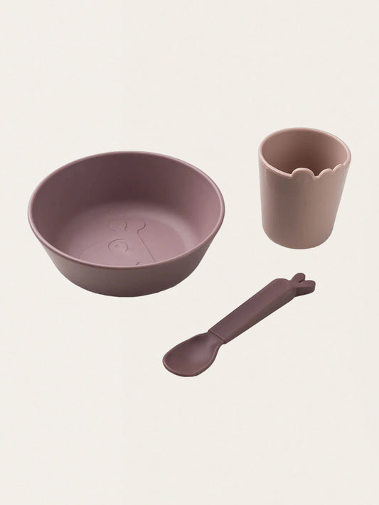 Kiddish umweltfreundliches Kunststoffgeschirr-Set