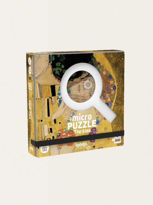 Mikro puzzle Gustav Klimt The Kiss - 600 elementów
