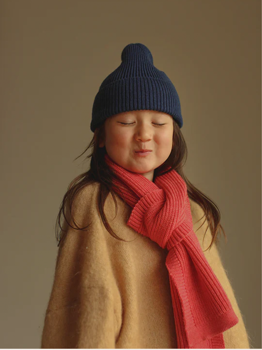 Warm Gustave Merino Wool Scarf - Lollipop
