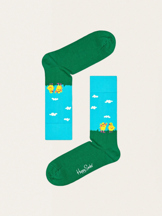 Baumwollsocken für Erwachsene – Osterhuhn