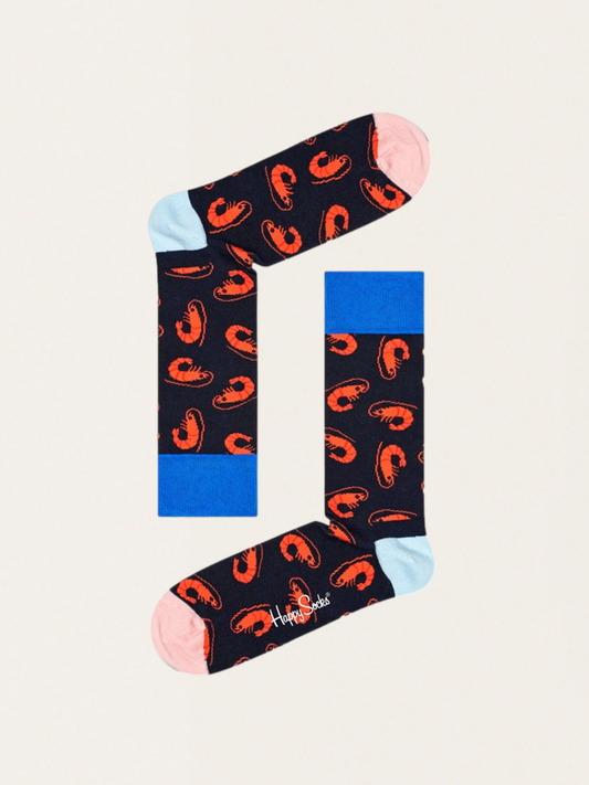 Baumwollsocken für Erwachsene - Garnelen
