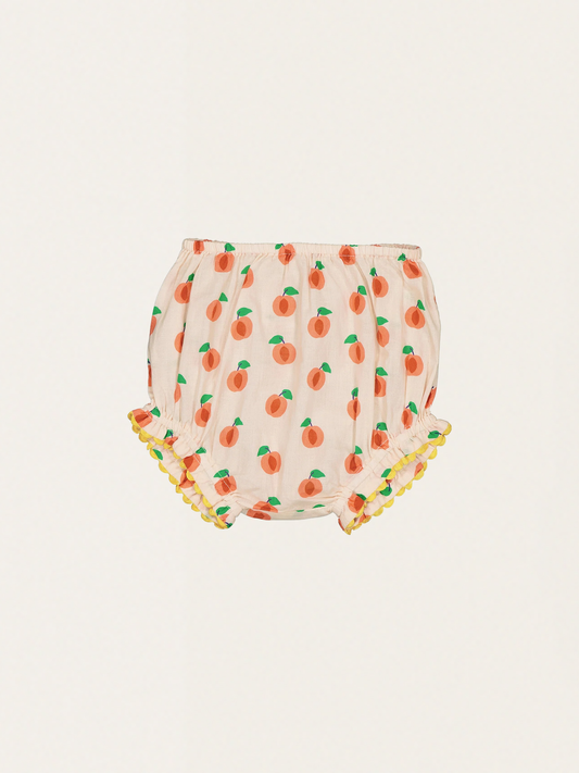 Pfirsichfarbene Baumwoll-Bloomers
