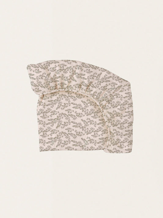 Muslin fitted sheet