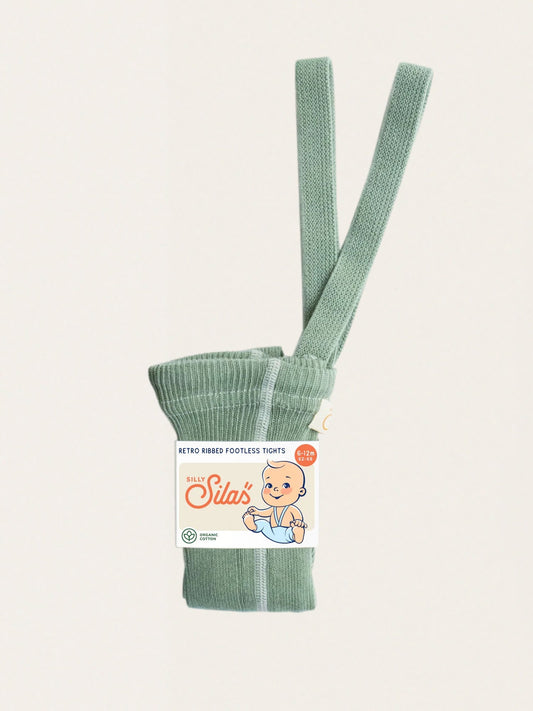 Bawełniane legginsy na szelkach w stylu retro