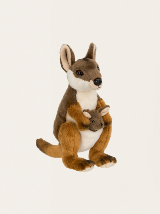 WWF-Kuscheltier – Kängurumutter mit Baby