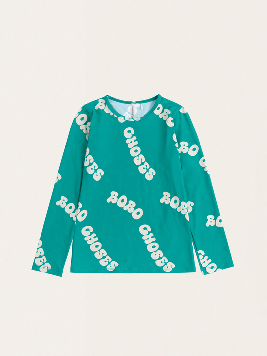 Kids Wavy Bobo Choses all over UV swim shirt