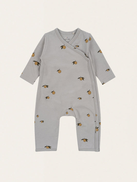 Bawełniane śpioszki kopertowe Basic Newborn Onesie