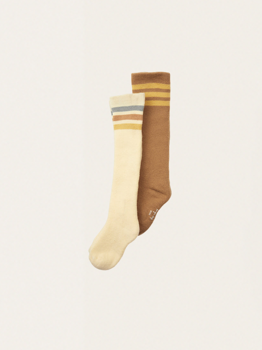 Set of two pairs of long socks