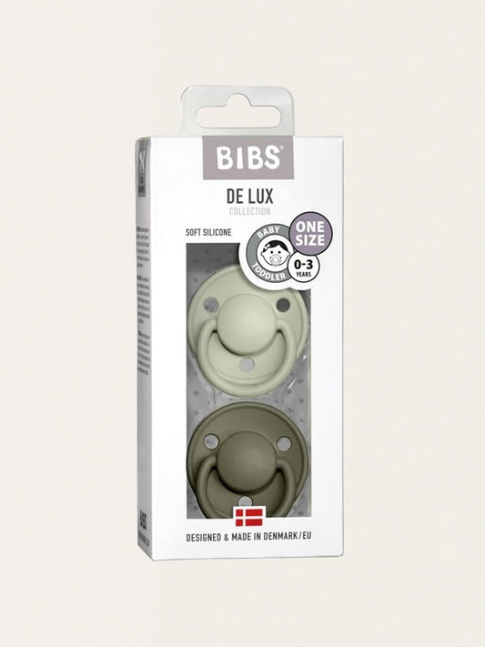 Smoczek uspokajający Bibs De Lux - 2 szt.