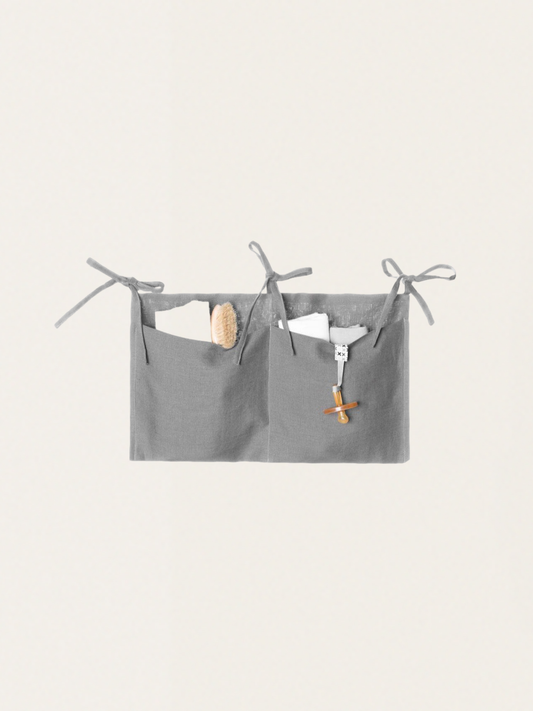 Linen crib organizer