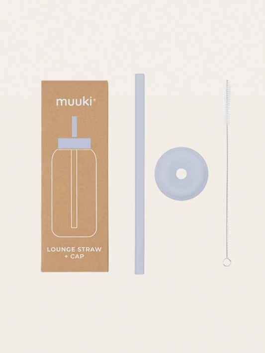 Zestaw rurka, szczoteczka i nasadka do butelki Muuki 720 ml