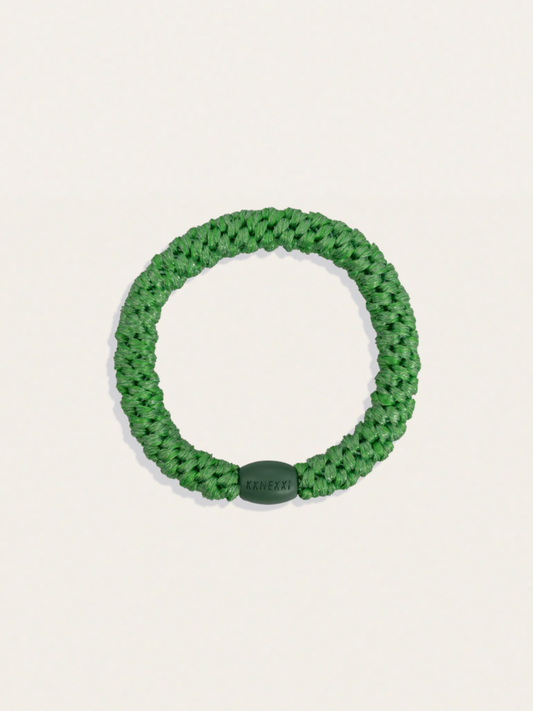 Gumka do włosów KKNEKKI - Emerald zest glitter