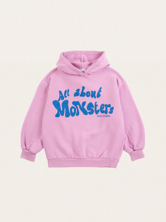 Bawełniana bluza Kids All About Monsters hoodie