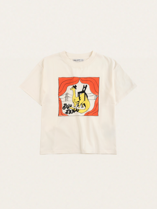 Bawełniany T-shirt Kids Taxi Saurus