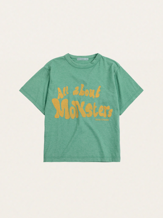 Bawełniany T-shirt Kids All About Monsters