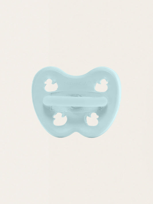 Anatomical pacifier made of natural rubber 0-3M