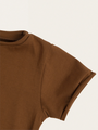 Loose organic cotton T-shirt - 18/24M Amber
