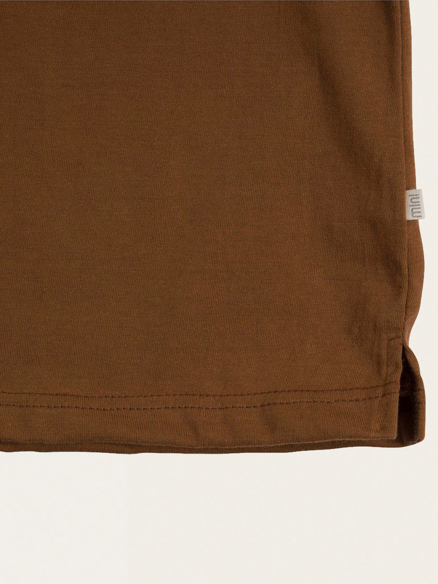 Loose organic cotton T-shirt - 18/24M Amber