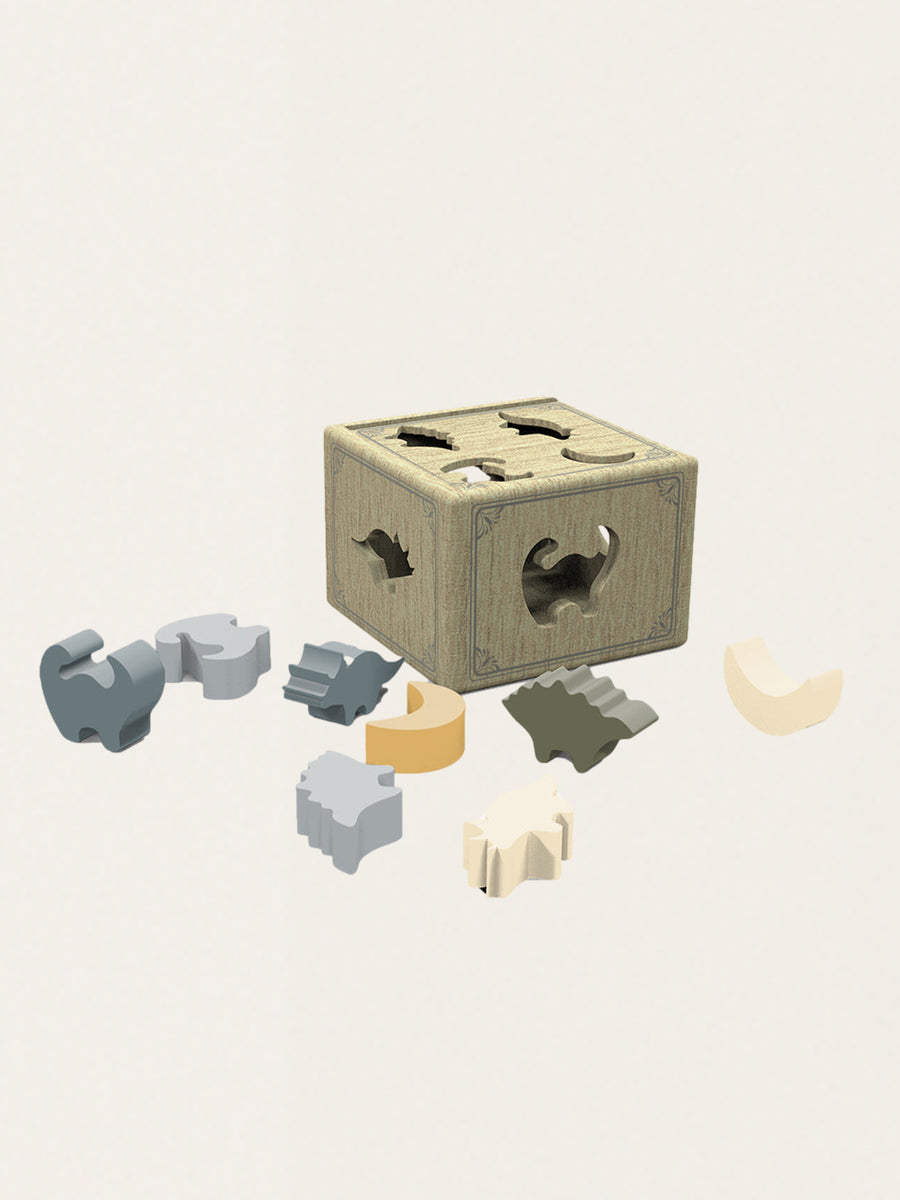 Drewniany sorter kształtów Shape Sorter