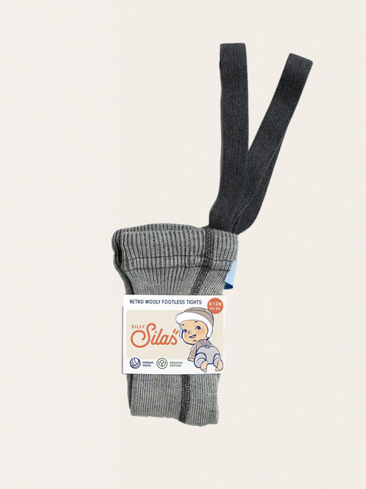 Latzhose aus Merinowolle und Baumwollmischung