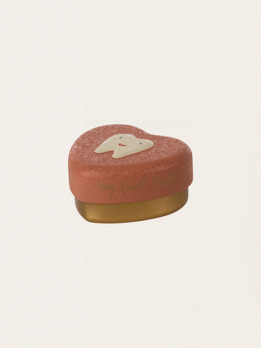 Metal box for baby teeth