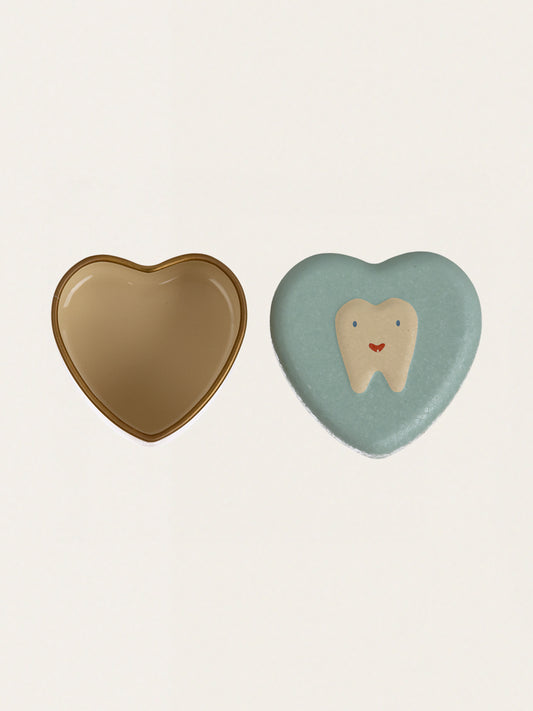 Metal box for baby teeth