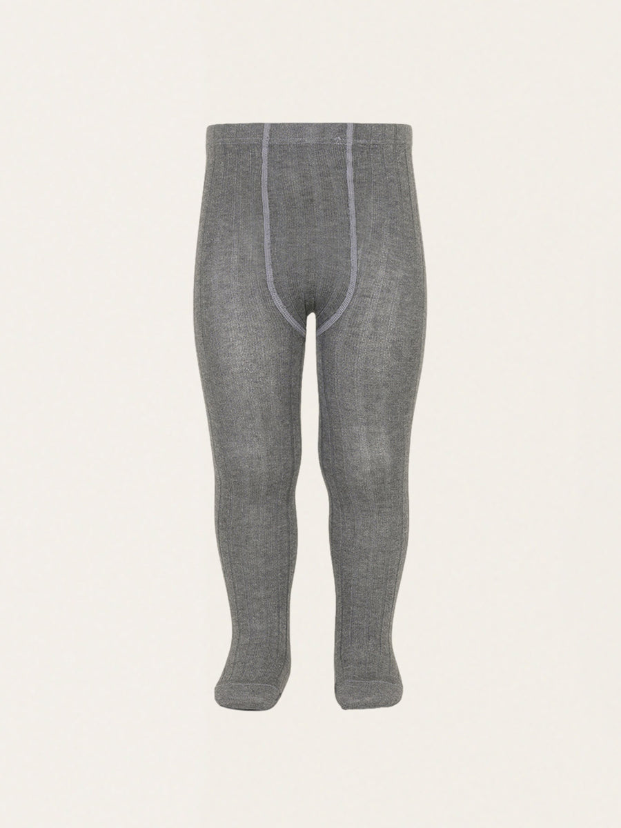 Einfache gerippte Strumpfhose