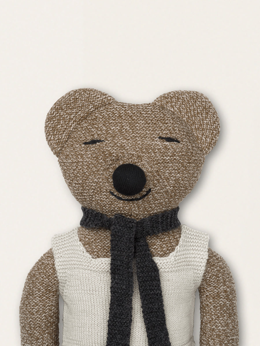 Teddybär aus Merinowolle