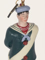 Monsieur Moon Ceramic Christmas Tree Ornament