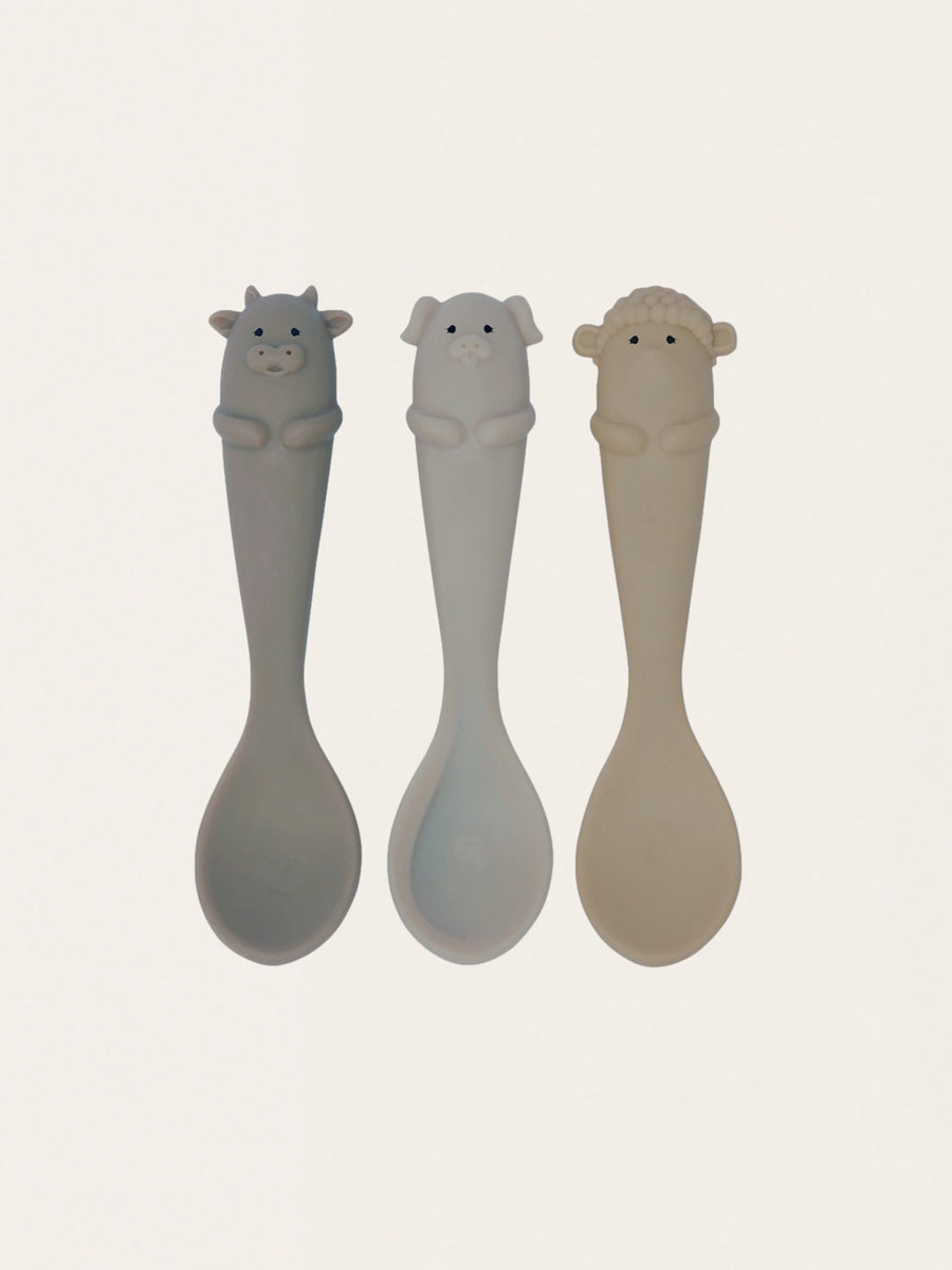 Baby spoon Farm soft spoons 3 pcs.