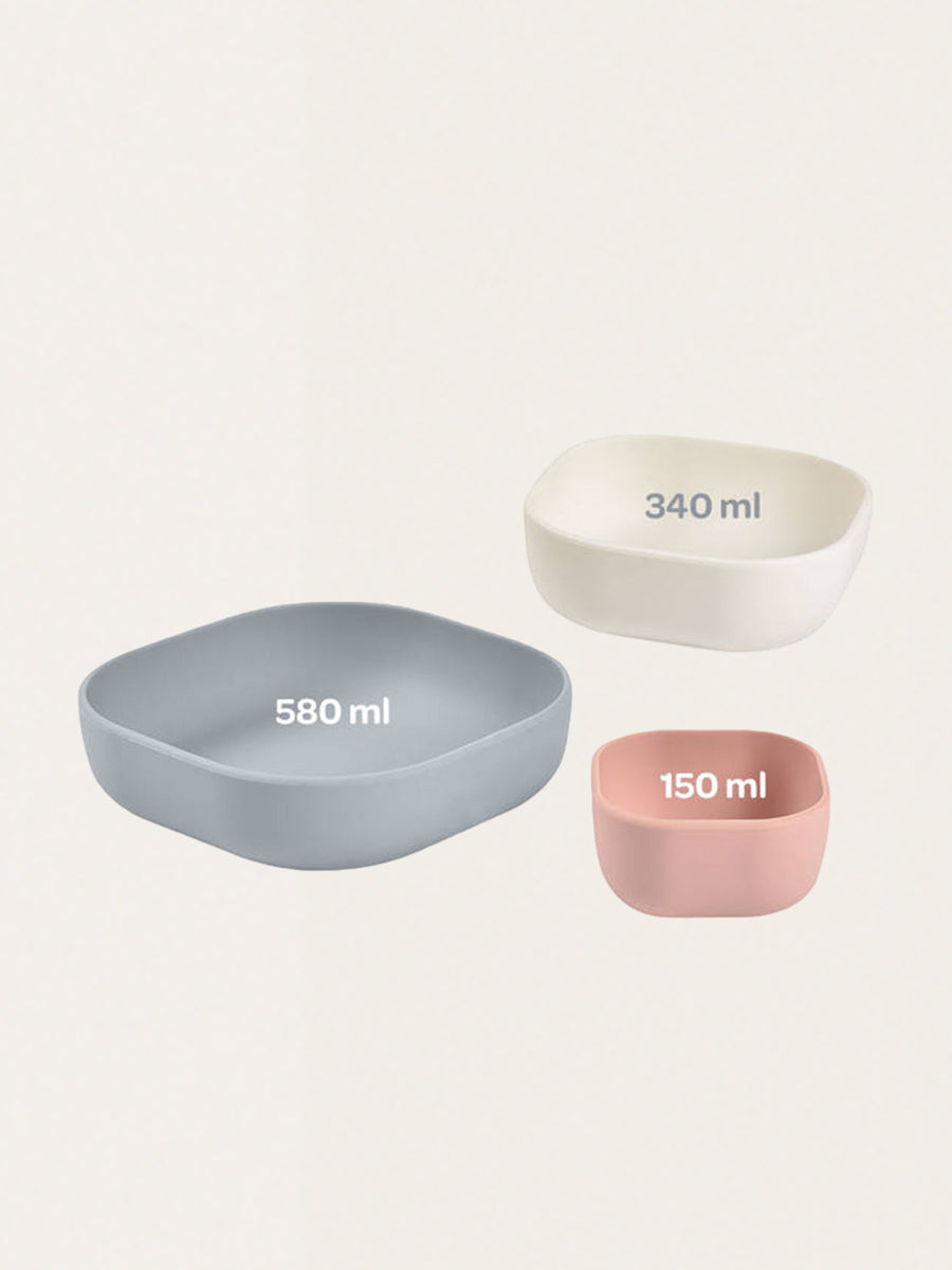 Pastel bowls 3 pcs.