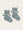 Non-slip bamboo socks with ruffles