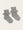 Non-slip bamboo socks with ruffles