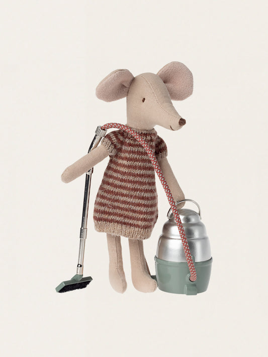 Miniature vacuum cleaner for mice and bunnies