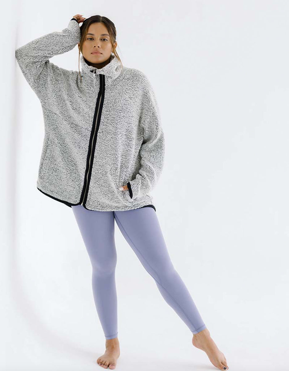 Cozy up functional wool jacket