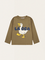 Baumwoll-Langarmshirt für Kinder von La Oca