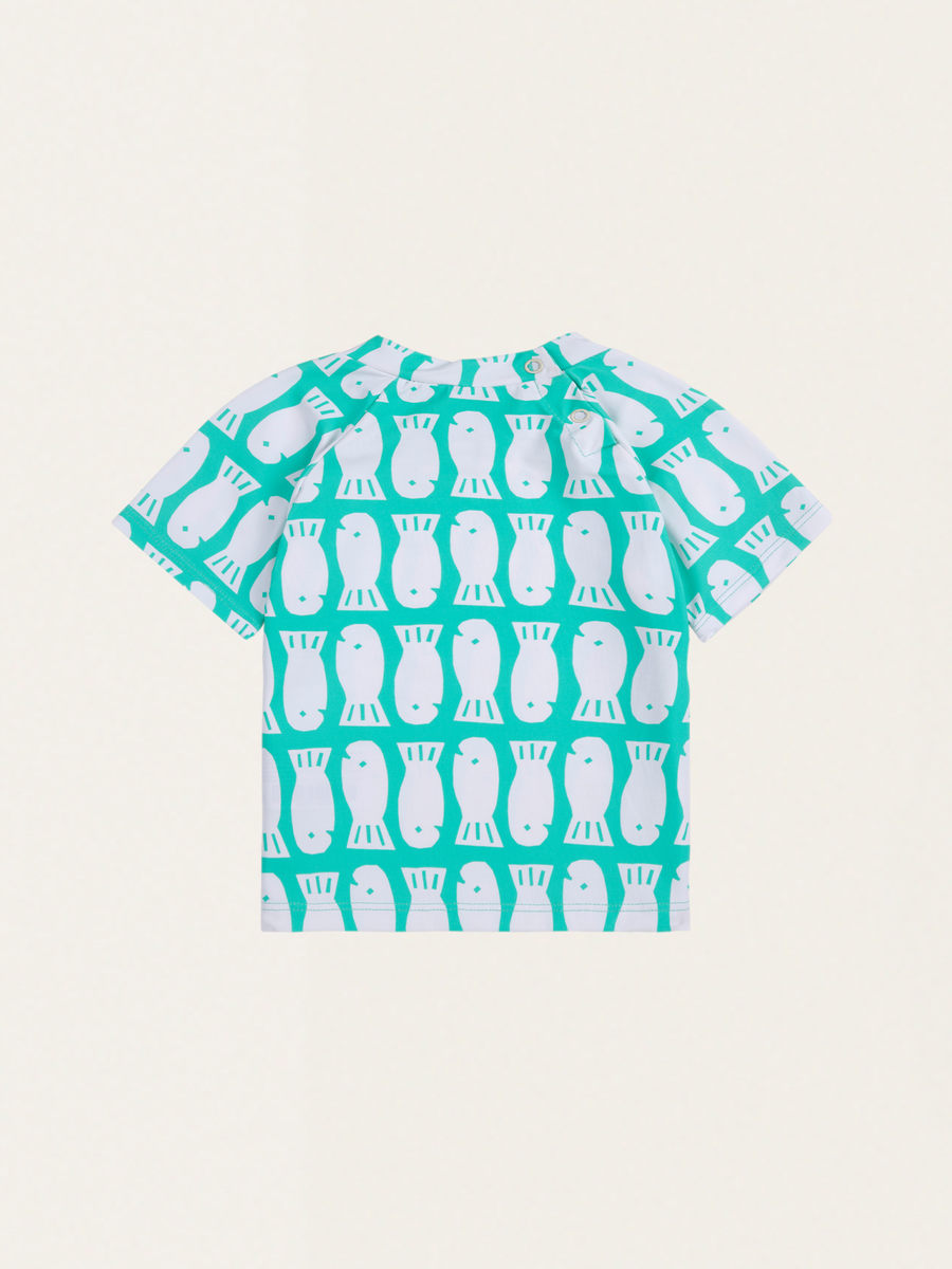 Baby Lucky Fish All Over UV Swim T-Shirt