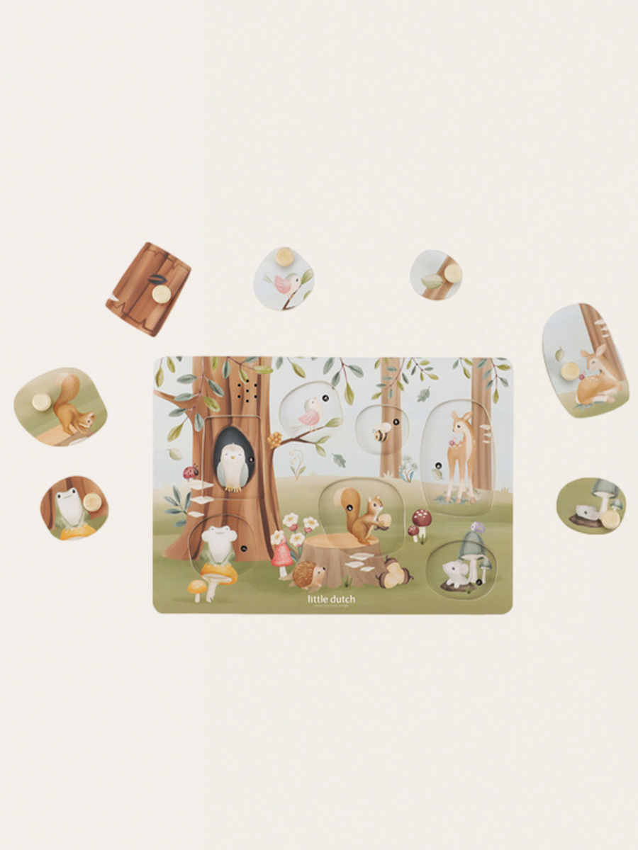 Puzzle dźwiękowe Forest Friends