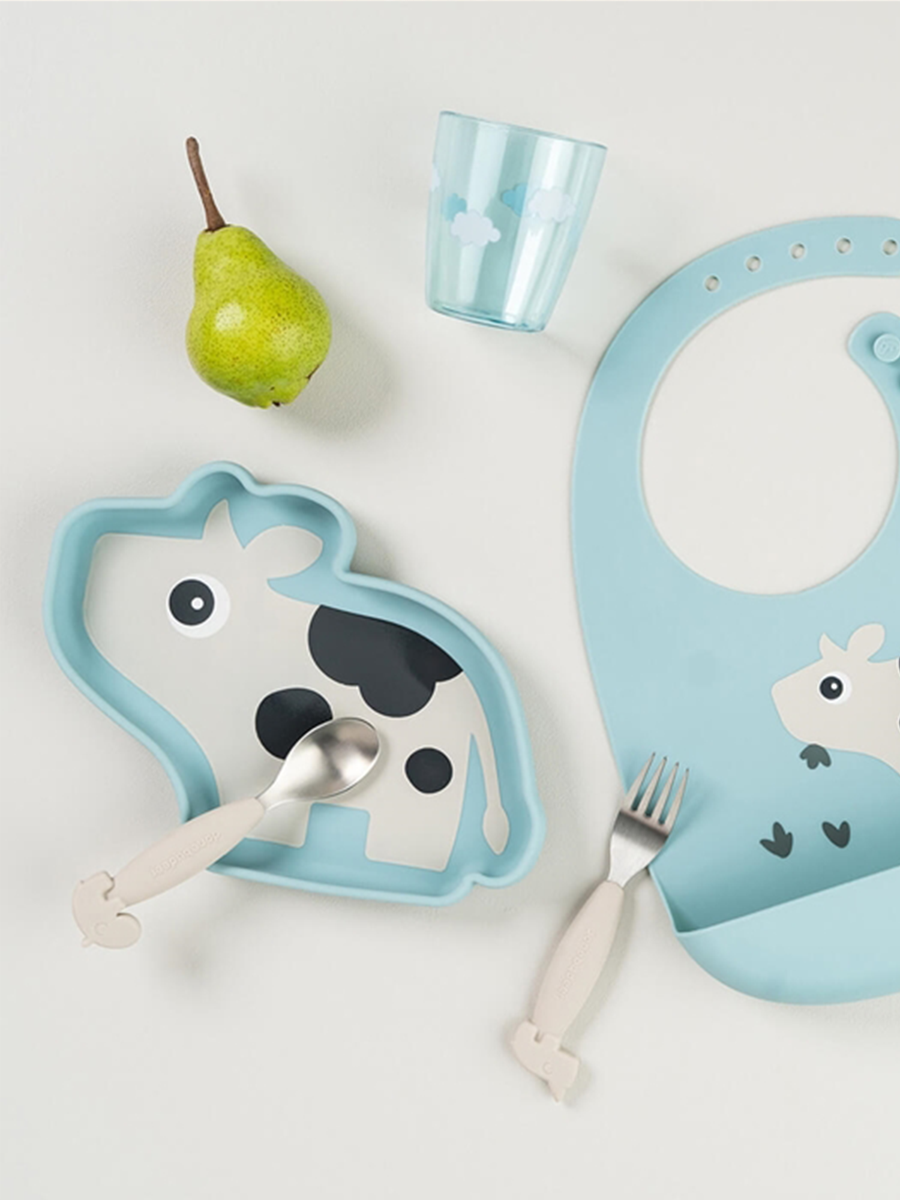 Stick&amp;Stay Dotti Blue Saugnapfplatte