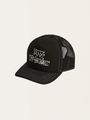 Vans Pop Bill Trucker Black Mesh Cap
