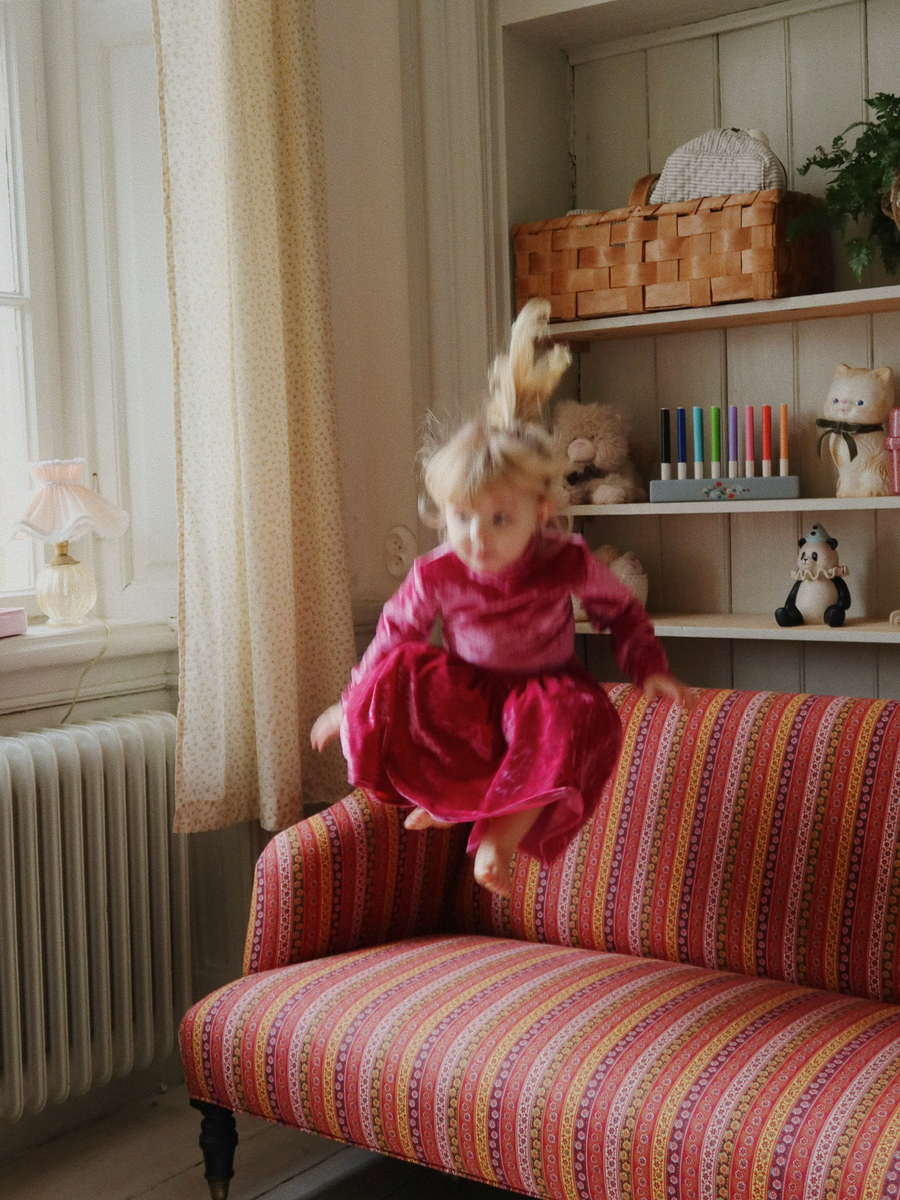 Carlito Kleid Velourskleid