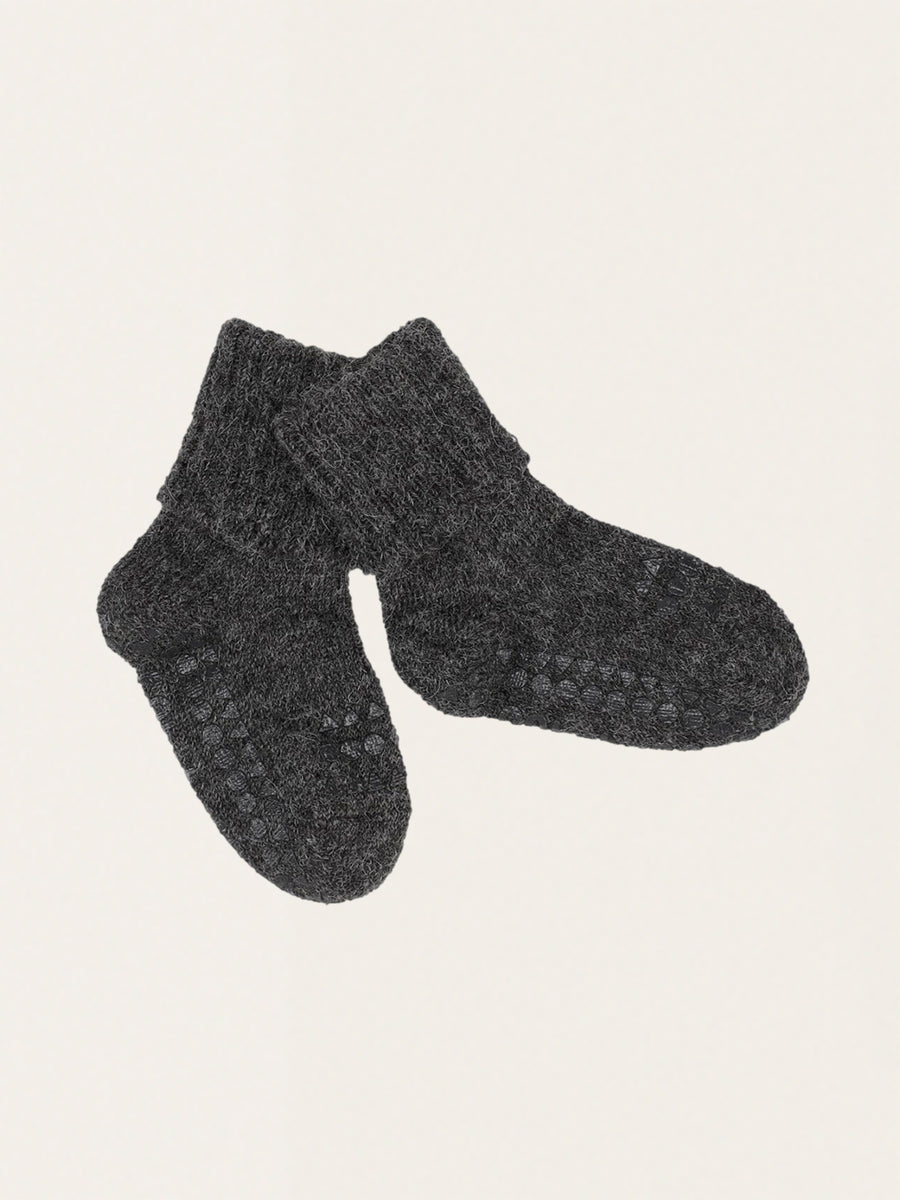 Anti-Rutsch-Krabbelsocken aus Alpaka