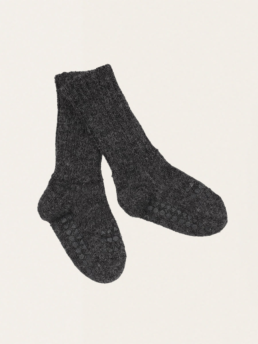 Anti-Rutsch-Krabbelsocken aus Alpaka