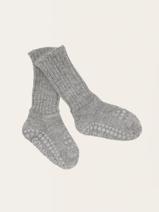 Anti-slip alpaca crawling socks