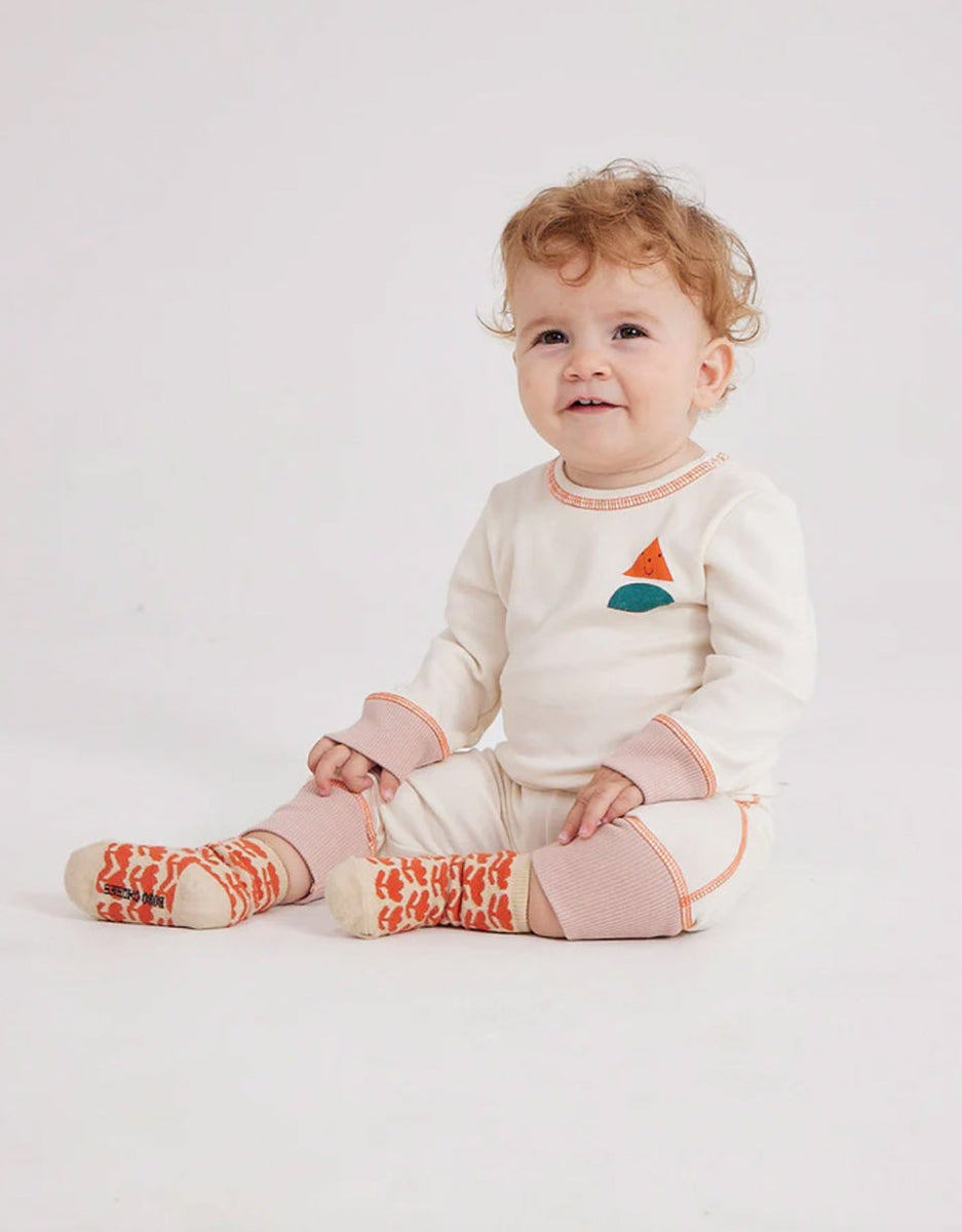 Baby Color Block Cotton Leggings