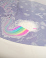 Regenbogenwolken zum Baden