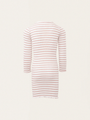Bina Dusty Stripes Silk Dress