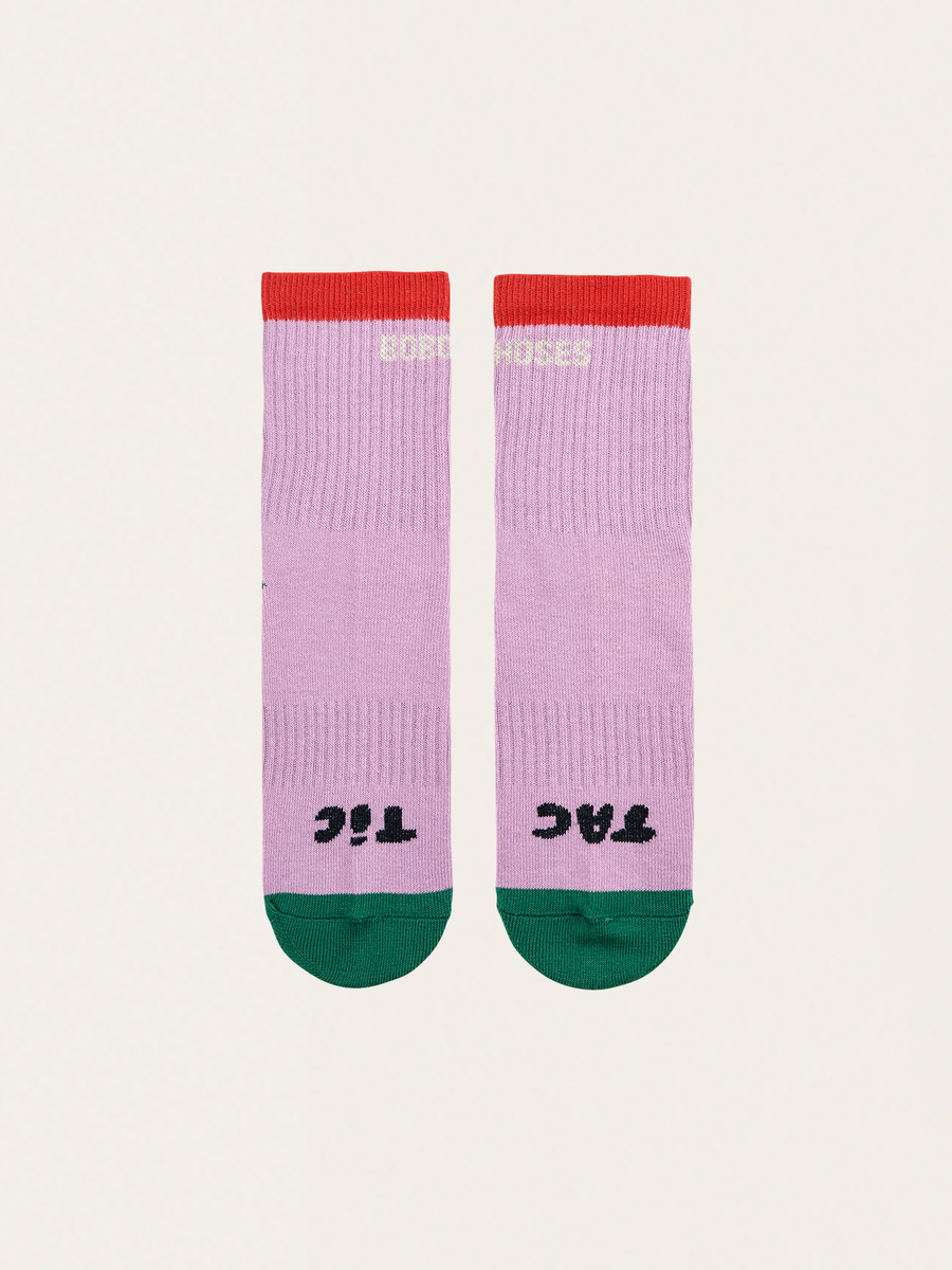 Kids Tic Tac Toe Short Socks