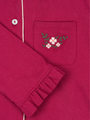 Pio Sangria two-piece pajamas