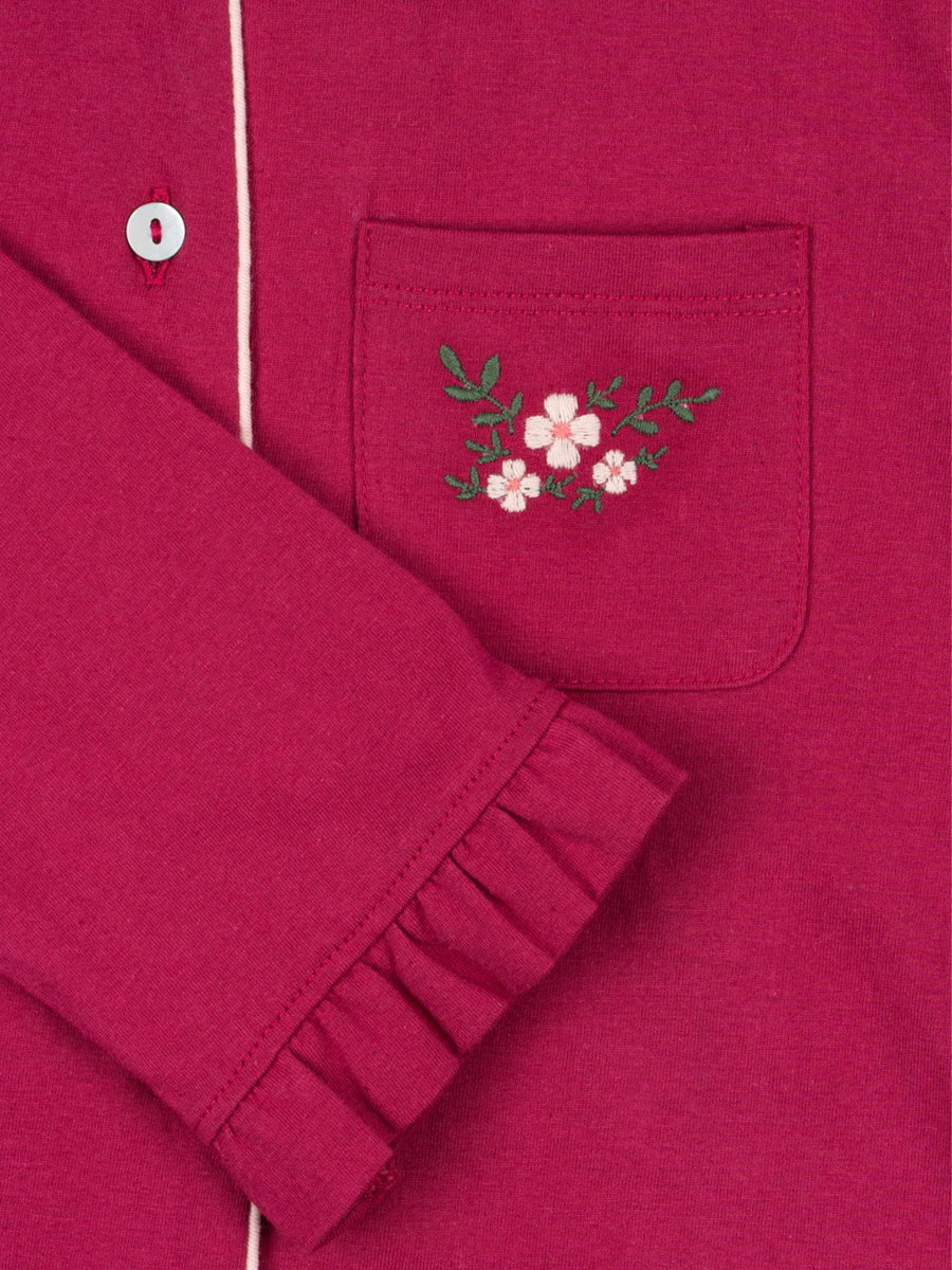 Pio Sangria two-piece pajamas